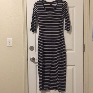 The Limited Striped Curvy Dress